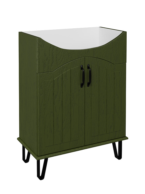 Тумба под раковину DIWO Сочи 65 00-00001263 цвет Зеленый