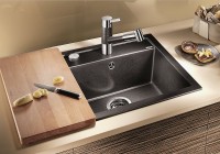 Кухонная мойка Blanco Dalago 5 518529 Кофе искусственный камень (литьевой мрамор) встраиваемый