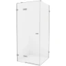Душевой уголок New Trendy Avexa Chrome 90х110 L EXK-1475 профиль Хром стекло прозрачное