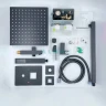 Душевая система ALMAes Teivaz TVZ-1805 Черная матовая латунь встраиваемый