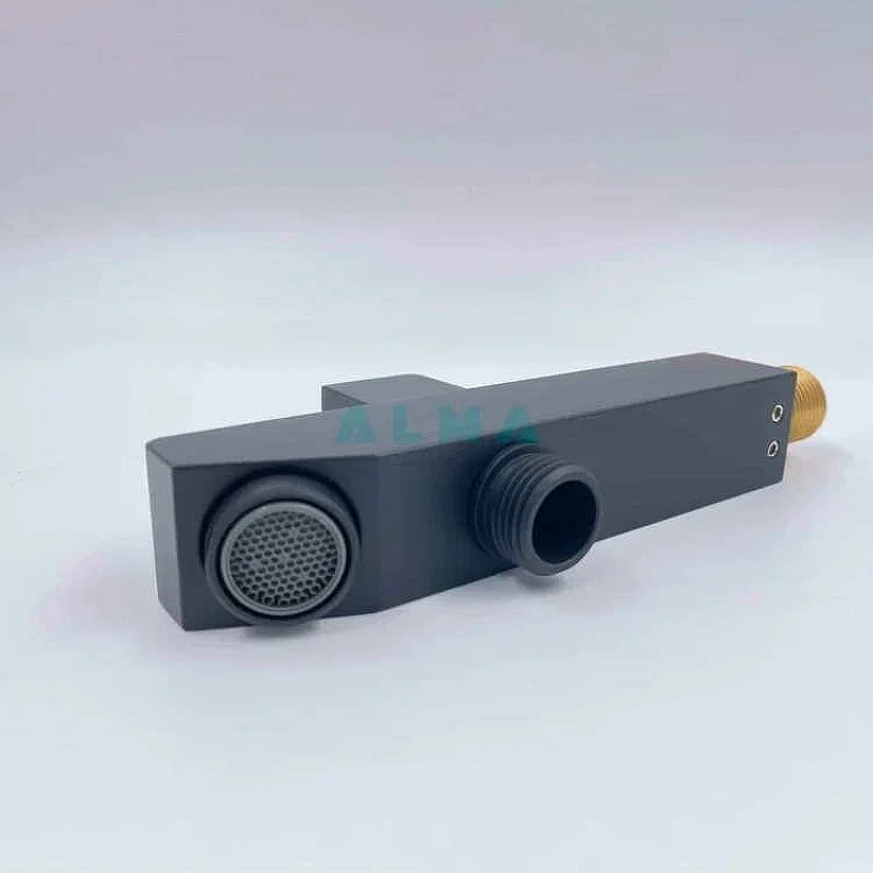 Душевая система ALMAes Teivaz TVZ-1805 Черная матовая латунь встраиваемый