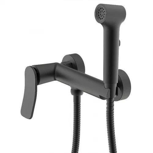 Гигиенический душ со смесителем Azario Escaro AZ-K2574B цвет Черный матовый