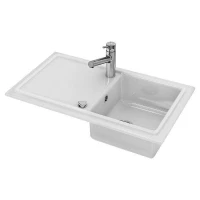 Кухонная мойка Duravit Cassia 86 7513860000 цвет Белый глянцевый