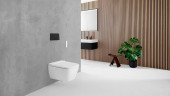 Унитаз биде Geberit AquaClean Sela Square 146.250.01.1 цвет Белый с сиденьем Микролифт