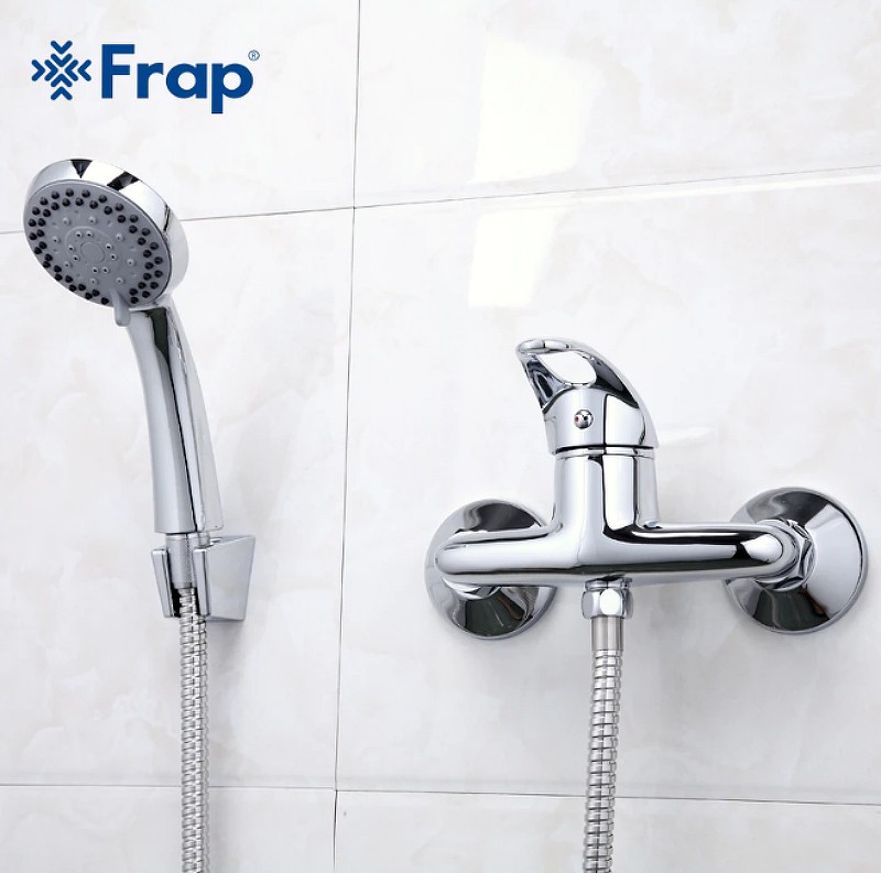 Смеситель для душа Frap H03 F2003 Хром латунь на стену