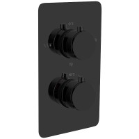 Смеситель для душа Boheme Cell 134-3-SGM с термостатом Оружейная сталь глянцевая латунь встраиваемый