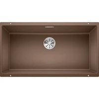 Кухонная мойка Blanco Subline 800-U 523150 Кофе искусственный камень (литьевой мрамор) встраиваемый
