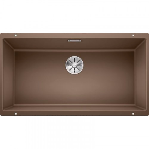 Кухонная мойка Blanco Subline 800-U 523150 Кофе искусственный камень (литьевой мрамор) встраиваемый
