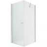 Душевой уголок New Trendy New Soleo Chrome 80х80 D-0140A/D-0087B профиль Хром стекло прозрачное