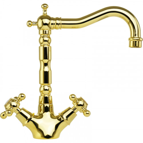 Смеситель для раковины Migliore Revival 19514 Золото латунь