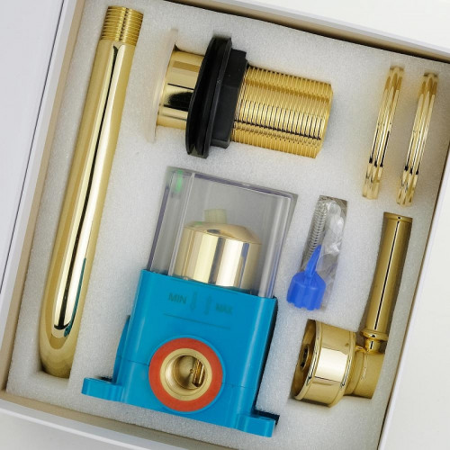 Смеситель для раковины Migliore Ermitage Mini 31427 цвет Золото