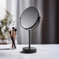 Косметическое зеркало Aquatek AQ4914MB Черное матовое