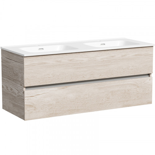 Тумба под раковину Sancos Urban 120 UR120-2EG подвесная Дуб Галифакс натуральный МДФ / ЛДСП