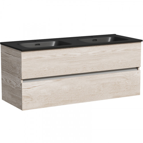 Тумба под раковину Sancos Urban 120 UR120-2EG подвесная Дуб Галифакс натуральный МДФ / ЛДСП