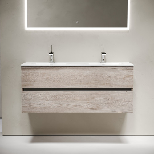 Тумба под раковину Sancos Urban 120 UR120-2EG подвесная Дуб Галифакс натуральный МДФ / ЛДСП