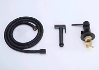 Гигиенический душ со смесителем Boch Mann Braies B СК-P07B BM10409 Черный матовый латунь встраиваемый