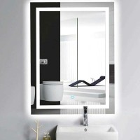 Зеркало Gappo 60 G601 с подсветкой с сенсорным выключателем стекло