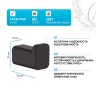 Крючок Hansgrohe AddStoris 41742670 Черный матовый