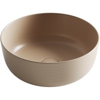 Раковина-чаша Ceramicanova Element 36 CN6073MC Капучино матовая фарфор накладная