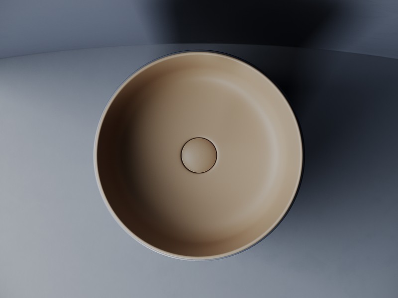 Раковина-чаша Ceramicanova Element 36 CN6073MC Капучино матовая фарфор накладная