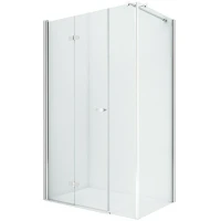 Душевой уголок New Trendy New Soleo Chrome 100x70 L K-0619 профиль Хром стекло прозрачное