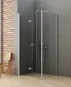 Душевой уголок New Trendy New Soleo Chrome 100x70 L K-0619 профиль Хром стекло прозрачное