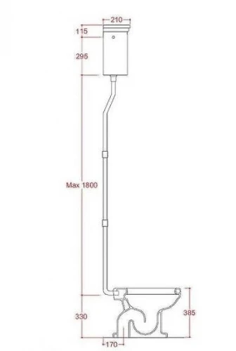Сливная арматура Artceram Hermitag HEA006 71 Хром
