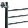 Водяной полотенцесушитель Ника Classic ЛП (г2) 120x50 Хром нержавеющая сталь