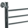 Водяной полотенцесушитель Ника Classic ЛП (г2) 120x50 Хром нержавеющая сталь