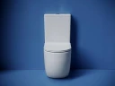 Унитаз компакт Ceramicanova Metropol CN4001T Белый с бачком и сиденьем Микролифт