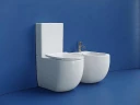 Унитаз компакт Ceramicanova Metropol CN4001T Белый с бачком и сиденьем Микролифт