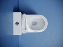 Унитаз компакт Ceramicanova Metropol CN4001T Белый с бачком и сиденьем Микролифт