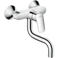 Смеситель для кухни Hansgrohe Logis 71836000 Хром латунь на стену