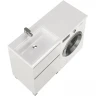 Тумба с раковиной Creto Cafor 110 L 19-W110L Белый глянец МДФ / ЛДСП