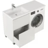 Тумба с раковиной Creto Cafor 110 L 19-W110L Белый глянец МДФ / ЛДСП