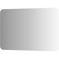 Зеркало Defesto Opti 120x80 DF 2820SH с подсветкой 38W-3000К/Сенсорный выключатель/Теплый белый свет