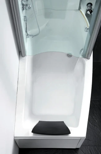 Акриловая ванна с душевой кабиной Gemy 170x85 G8040 C R с гидромассажем