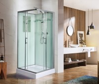 Душевая кабина WeltWasser WW500 Laine 901 90x90 10000003259 профиль Хром стекло прозрачное