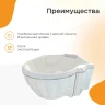 Акриловая ванна Radomir Fra Grande Монте-Карло 149x149 4-01-0-0-1-401 без гидромассажа