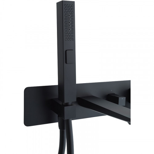 Смеситель для ванны Allen Brau Infinity 5.21007-31 Черный матовый латунь встраиваемый