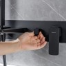 Смеситель для ванны Allen Brau Infinity 5.21007-31 Черный матовый латунь встраиваемый