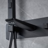 Смеситель для ванны Allen Brau Infinity 5.21007-31 Черный матовый латунь встраиваемый