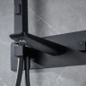 Смеситель для ванны Allen Brau Infinity 5.21007-31 Черный матовый латунь встраиваемый