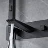 Смеситель для ванны Allen Brau Infinity 5.21007-31 Черный матовый латунь встраиваемый