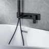 Смеситель для ванны Allen Brau Infinity 5.21007-31 Черный матовый латунь встраиваемый