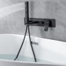 Смеситель для ванны Allen Brau Infinity 5.21007-31 Черный матовый латунь встраиваемый