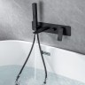 Смеситель для ванны Allen Brau Infinity 5.21007-31 Черный матовый латунь встраиваемый