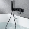 Смеситель для ванны Allen Brau Infinity 5.21007-31 Черный матовый латунь встраиваемый