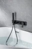 Смеситель для ванны Allen Brau Infinity 5.21007-31 Черный матовый латунь встраиваемый