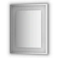 Зеркало Evoform Ledside 75х60 Сталь стекло